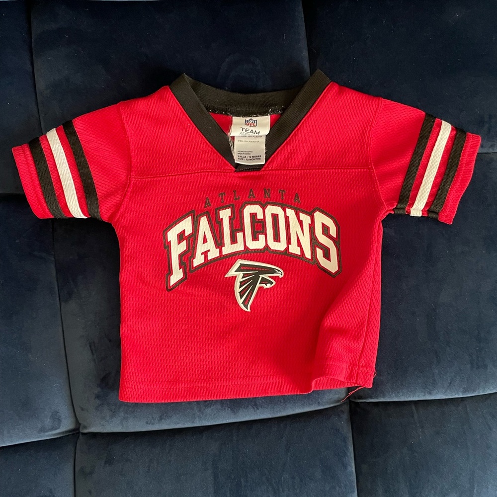 Kids Red Falcons Jersey